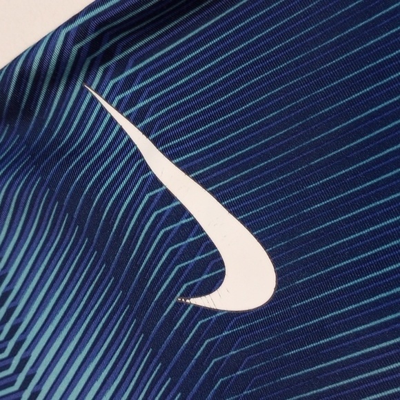 Nike Pro Women’s Dri-Fit Pyramid Training Printed Workout Leggings Sz S Athletic - Picture 3 of 11